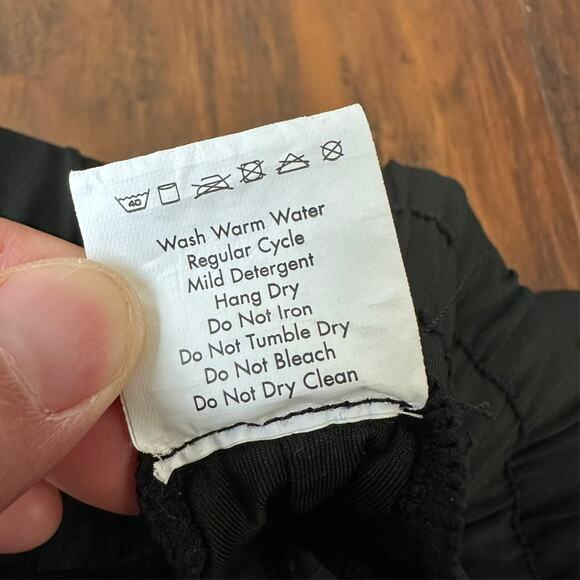 AGOGIE +40 Resistance Pants Black Elastic Waist HR Ruched Performance - Picture 9 of 12